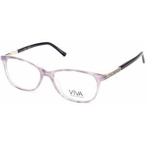 New Radiance by Viva VV-4509 083 Pearlized Violet Eyeglasses 53/16/135